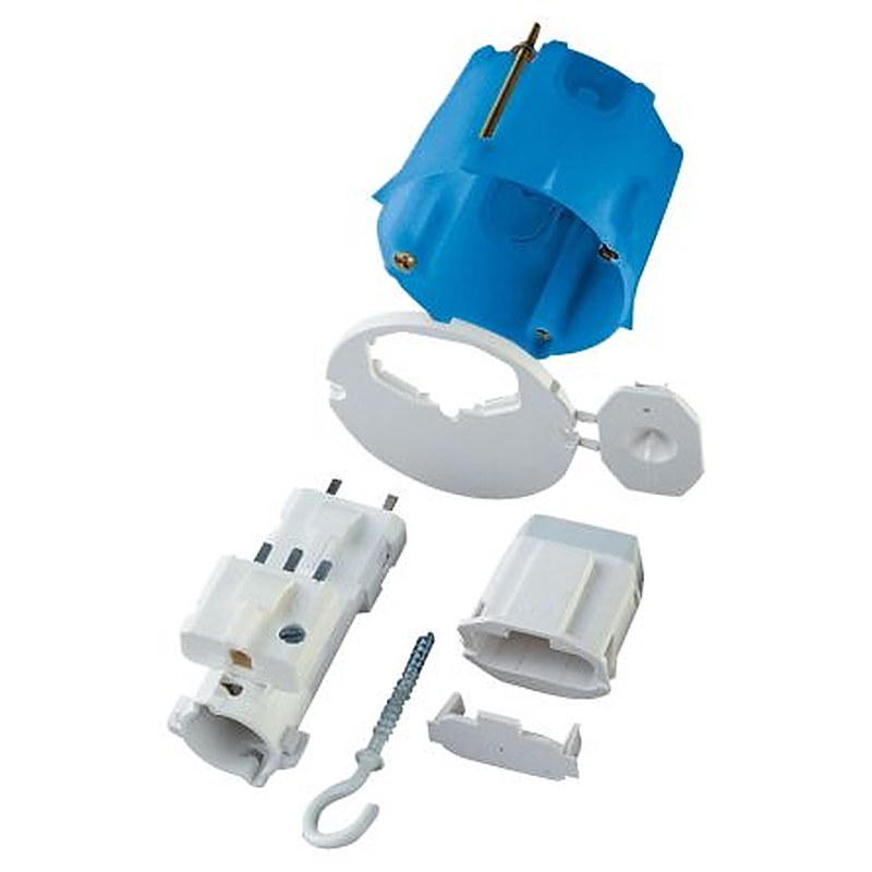 Schneider Electric ALB Series Blue ABS Junction Box, IP20, 49 mm, 71mm 71 mm