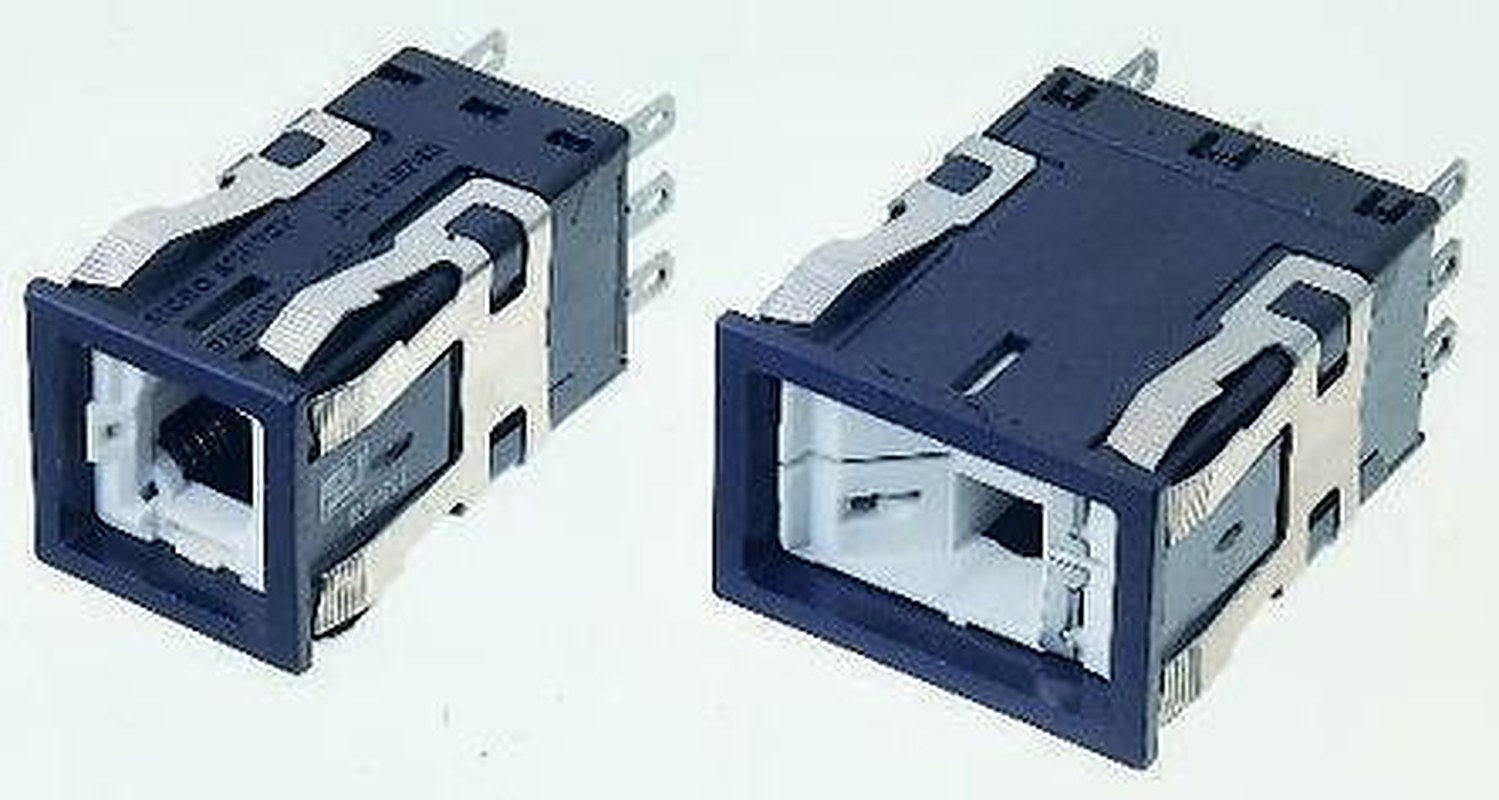 Honeywell AML Series Push Button Switch, Front Panel Mount Black, Yellow, Red, Green, 2PDT, IP67