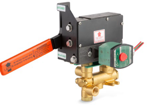 ASCO 408 Brass Manual Reset Solenoid Valves
