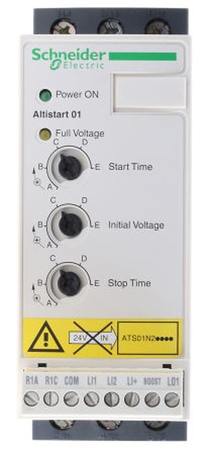 Schneider Electric Altistart Soft Starter 240V ac, 1.1 kW, 3 Phase, IP20