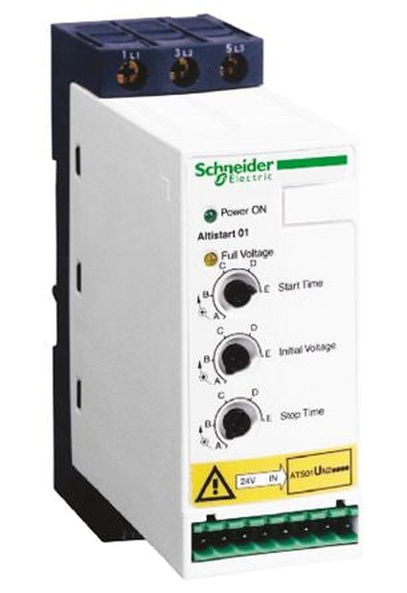 Schneider Electric Altistart Soft Start 230V ac, 1.5 kW, 3 Phase, IP20