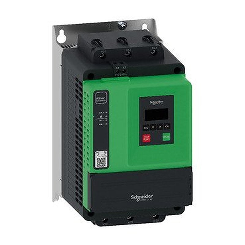 Soft starter, Altivar Soft Starter ATS430, 62A, 208 to 600V AC, control supply 110 to 230V AC (ATS430) is a Schneider Electric product. Designed for reliable performance and long service life. Available across Iraq — contact us for pricing and delivery options.