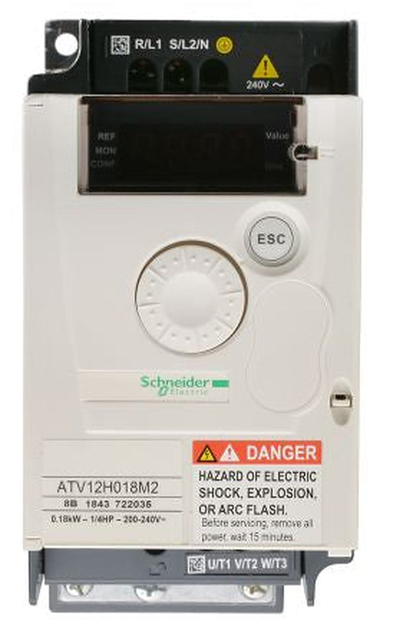 Schneider Electric Inverter Drive, 0.18 kW, 1 Phase, Altivar Series 480V 1.4 A