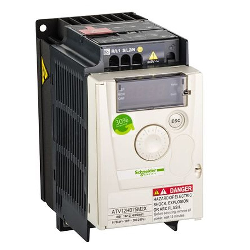 Schneider Electric Variable Speed Drive, 0.75 kW, 1 Phase, Altivar Series 240V 1.4 A