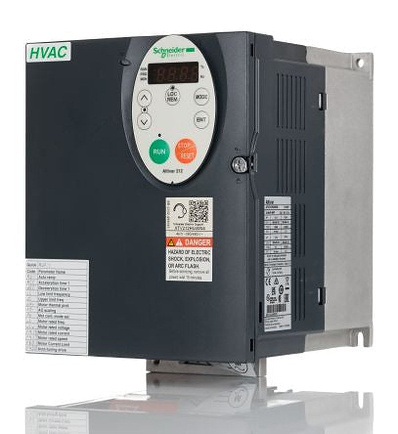 Schneider Electric Inverter Drive, 4 kW, 3 Phase, ATV 212 Series 528V 9.1 A