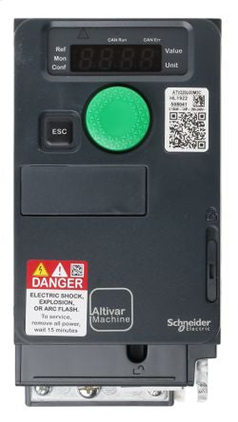 Schneider Electric Variable Speed Drive, 0.18 kW, 1 Phase, ATV320 Series 240V 1.5 A