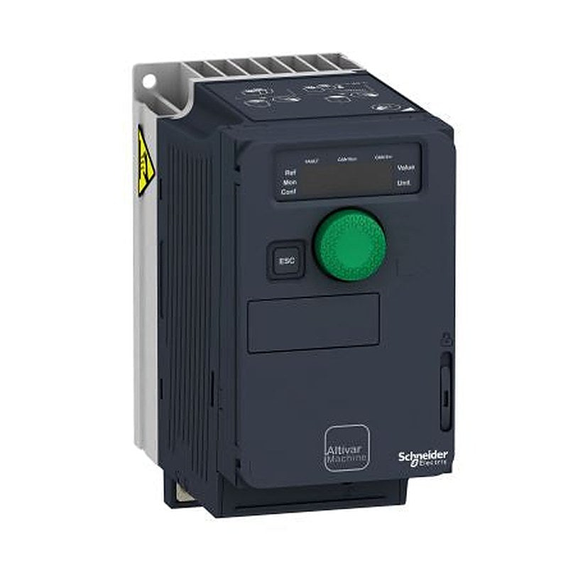 Schneider Electric Variable Speed Drive, 0.75 kW, 3 Phase, Altivar Series 240V 6.3 A