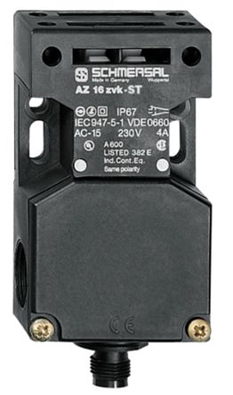 Schmersal AZ16 Safety Interlock Switch, Keyed Actuator Included, Fibreglass Reinforced Thermoplastic, Keyed