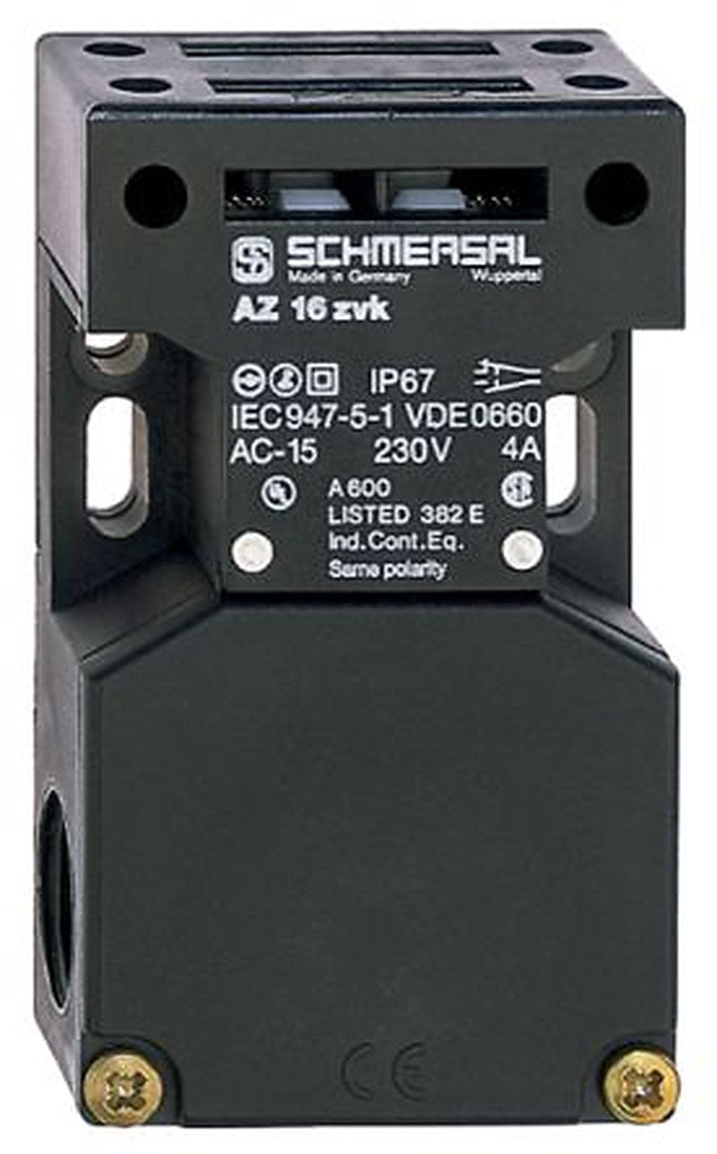 Schmersal AZ16 Safety Interlock Switch, Keyed, Fibreglass Reinforced Thermoplastic, Keyed