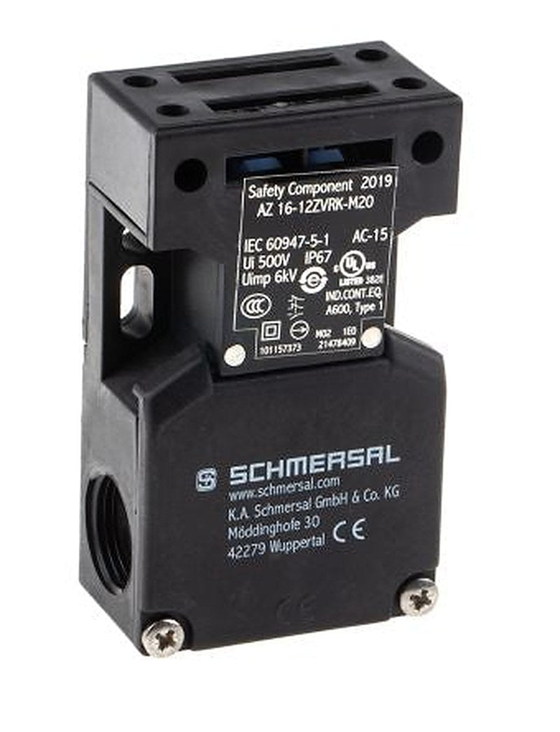 Schmersal AZ16 Safety Interlock Switch, Keyed, Fibreglass Reinforced Thermoplastic, Interlock