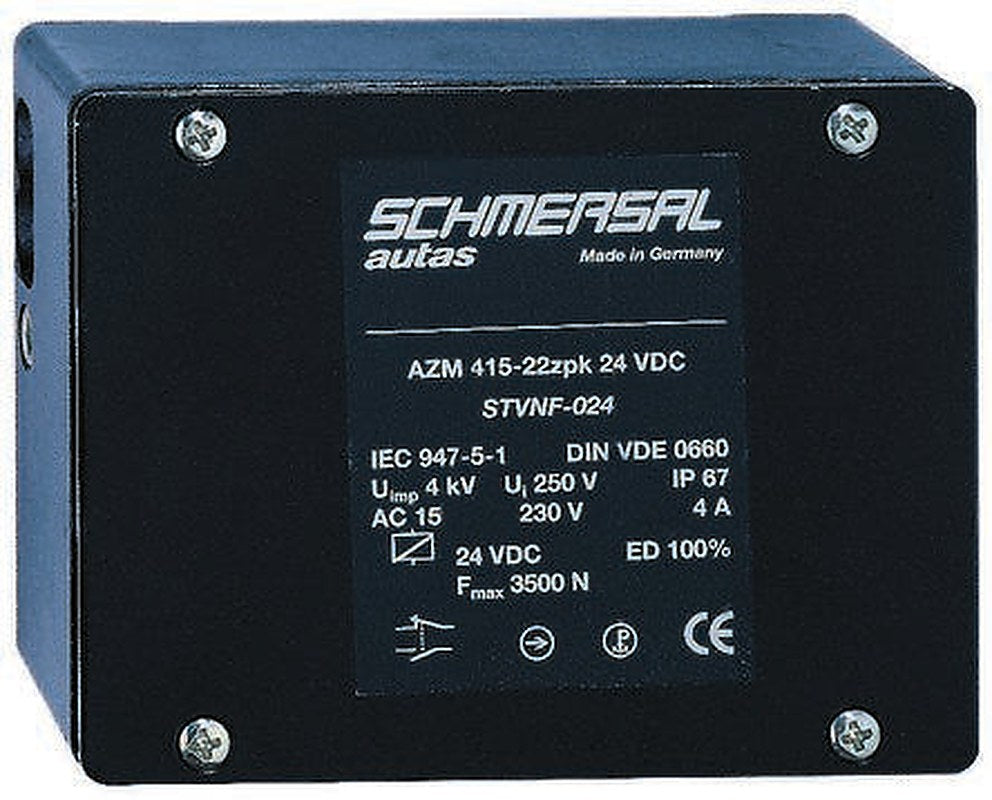 Schmersal AZM 415 Series Solenoid Interlock Switch, Power to Unlock