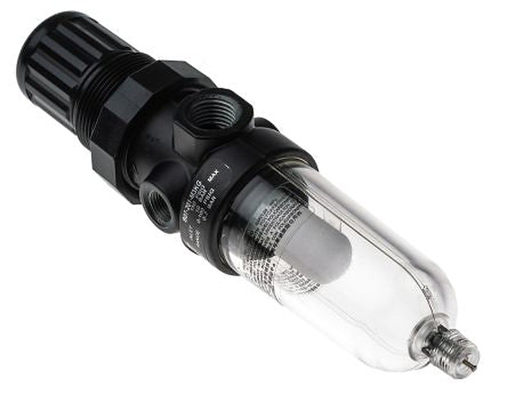 Norgren B07 Filter Regulator, 40 μm, 1/4 in, Manual, 7 bar