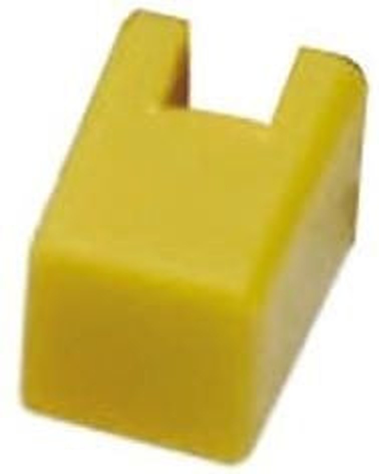 Omron Yellow Tactile Switch Cap for Series B3F-1000, Series B3F-3000, Series B3FS, Series B3W-1000