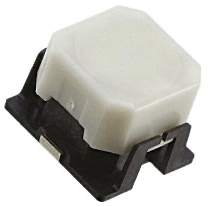 Omron White Tactile Switch Cap, SPST 50mA 16 V, Through Hole, Through Hole