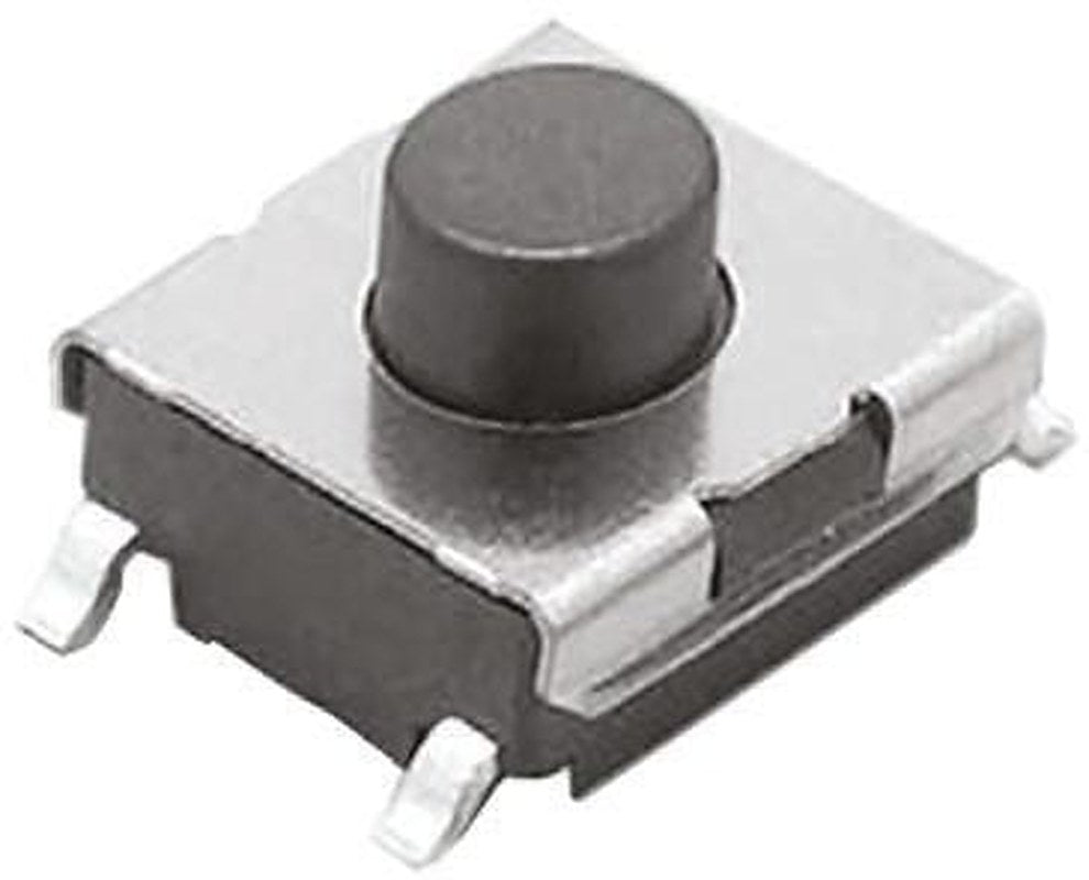 Omron Tactile Switch Plunger, 0.5 mm, SPST 50mA, 250 V ac 24 V dc, Through Hole