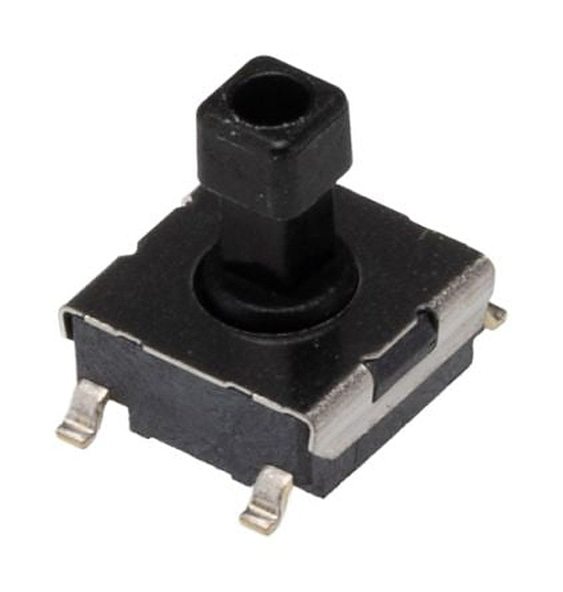 Omron Tactile Switch Plunger, 4.7 mm, SPST 50mA, 250 V ac 24 V dc, Through Hole