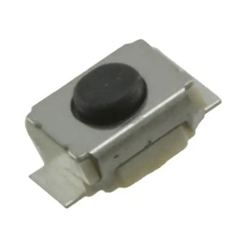 Omron IP40 Black Tactile Switch Plunger, 0.4 mm, SPST 50mA 12 V dc, Surface