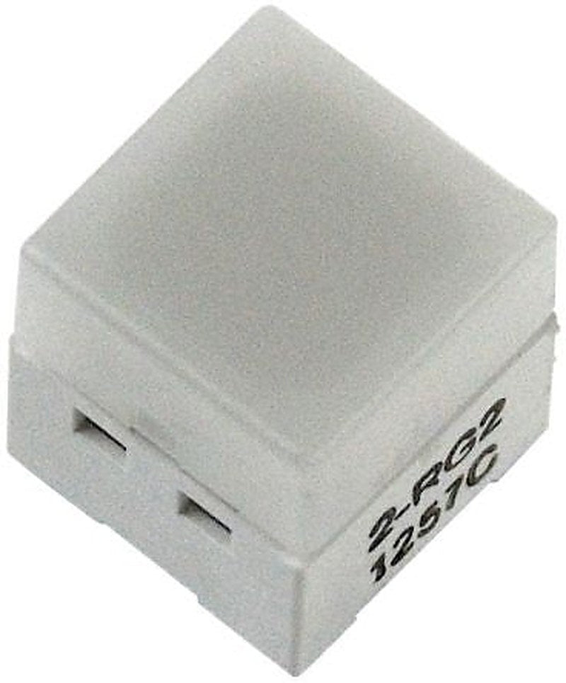Omron IP00 Green, Red Tactile Switch Cap, 5.2 mm, SPST 50mA 24 V dc