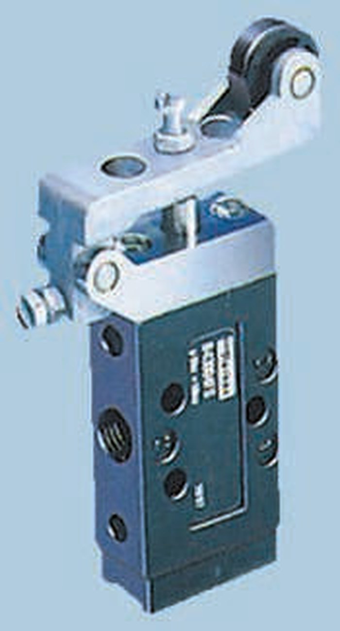 Parker Roller Pneumatic Manual Control Valve B43 Series, G G 1/8, III B