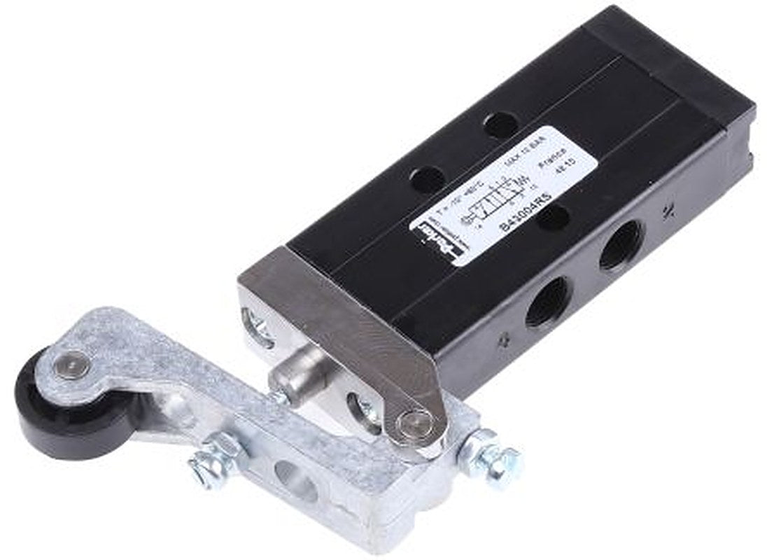 Parker Roller Pneumatic Manual Control Valve B43 Series, G G 1/8, III B