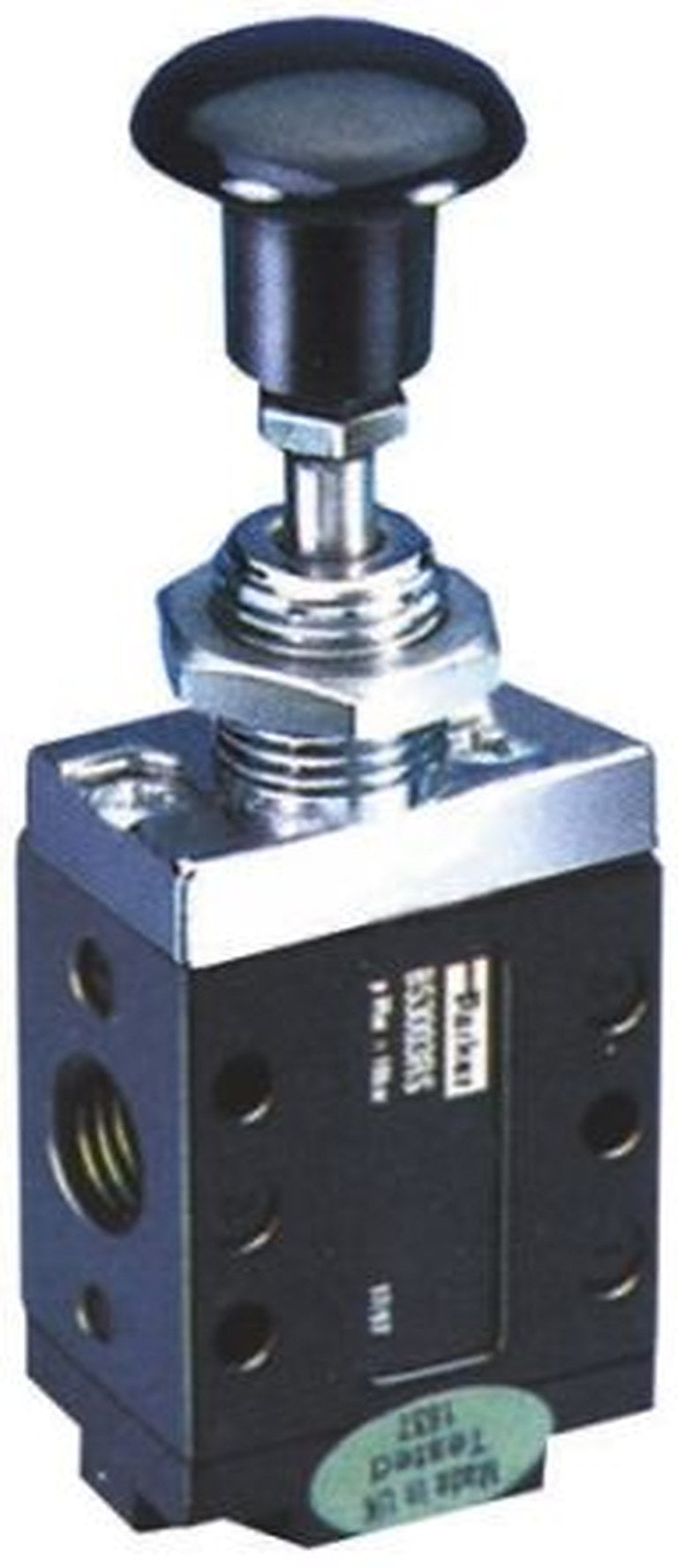 Parker Button Pneumatic Manual Control Valve 53 Series, G G 1/4, III B