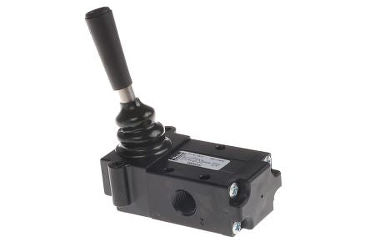 Parker Lever Pneumatic Manual Control Valve B53 Series, G G 1/4, III B