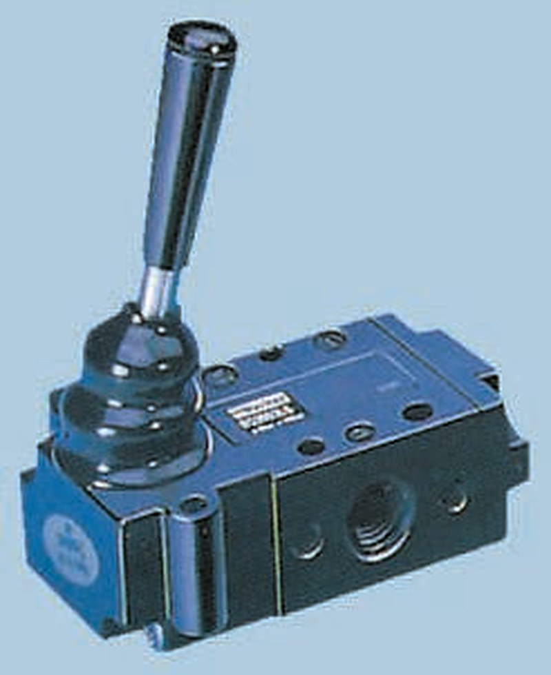 Parker Lever Pneumatic Manual Control Valve B53 Series, G G 1/4, III B