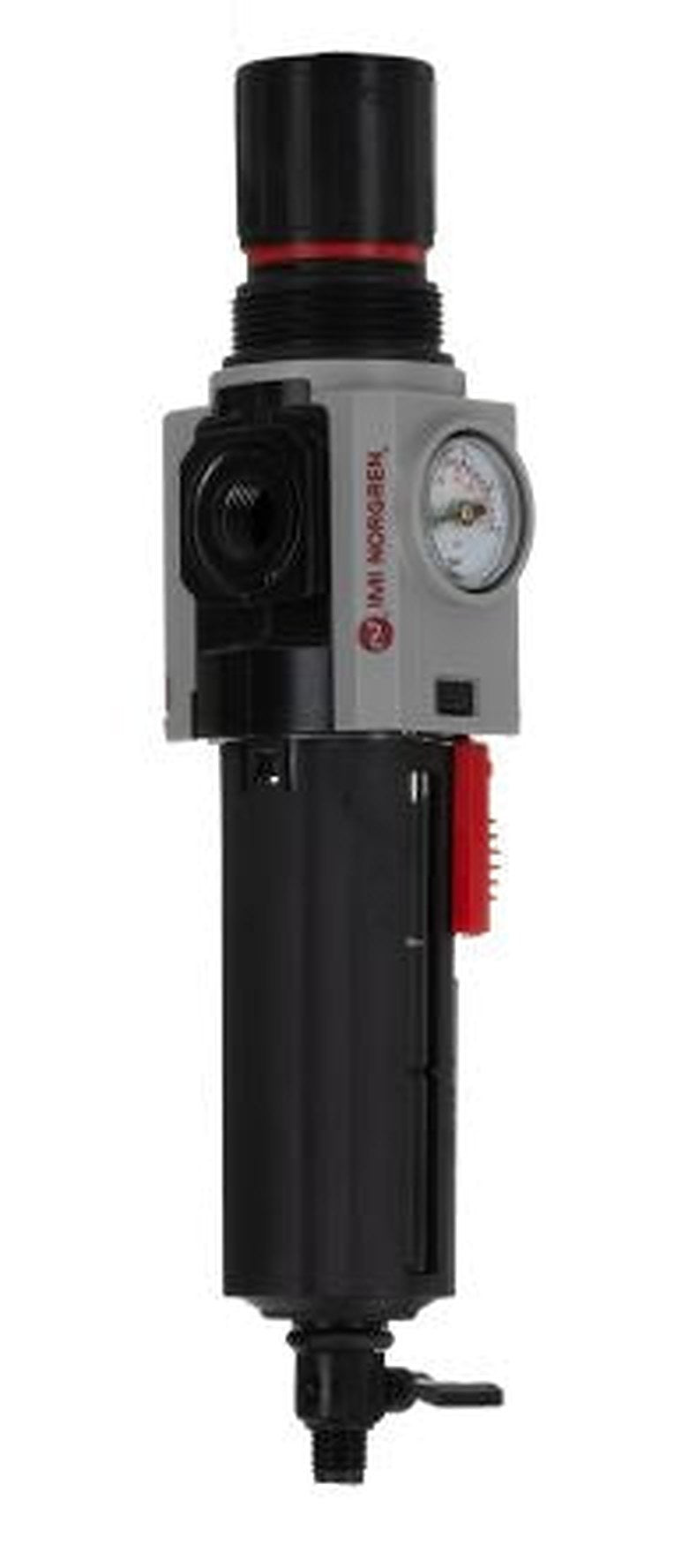 Norgren Excelon Plus Filter Regulator, 40 μm, 1/4 in, Manual, 10 bar