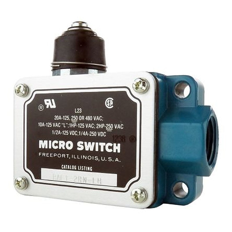 Honeywell BAF Series Top Plunger Limit Switch, SPDT, Die Cast Aluminium Housing, 480V ac, 20A