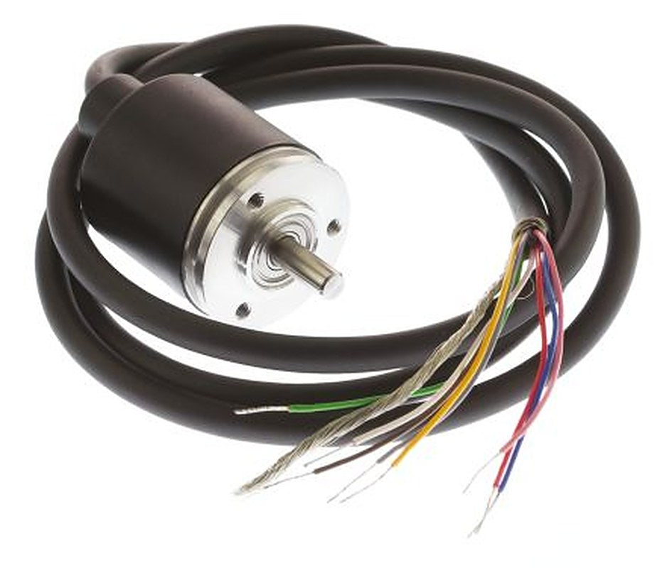 Baumer BDK Series Optical Incremental Encoder 5V dc, 500 ppr ppr, TTL, RS422 Signal, Solid Type, 5 mm Shaft