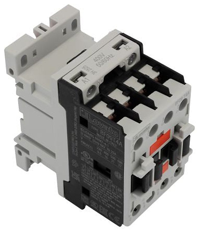 Lovato BF Contactor, 400V ac Coil, 4-Pole, 25 A, 4 kW 400V ac, 4 NO, 660 V dc, 690V ac