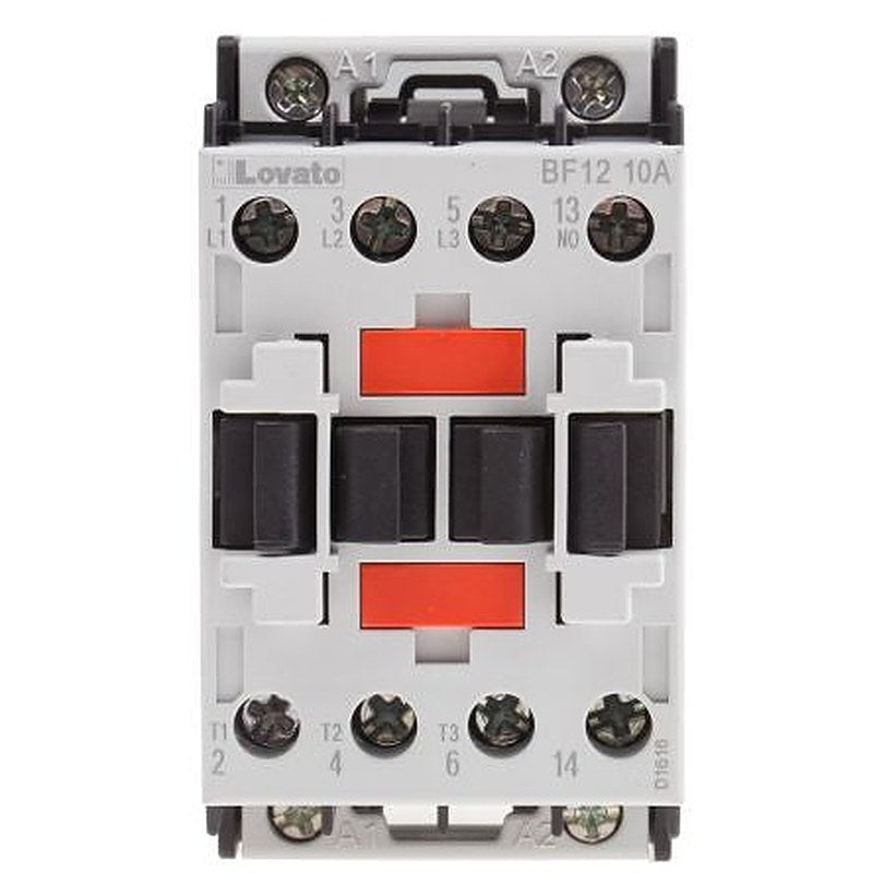 Lovato BF Contactor, 230V ac Coil, 3-Pole, 12 A, 5.5 kW, 3 NO, 440V ac