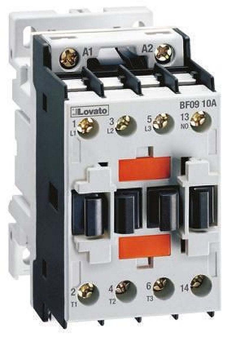 Lovato BF Contactor, 110V ac Coil, 3-Pole, 18 A, 7.5 kW 110V ac, 3 NO, 440V ac