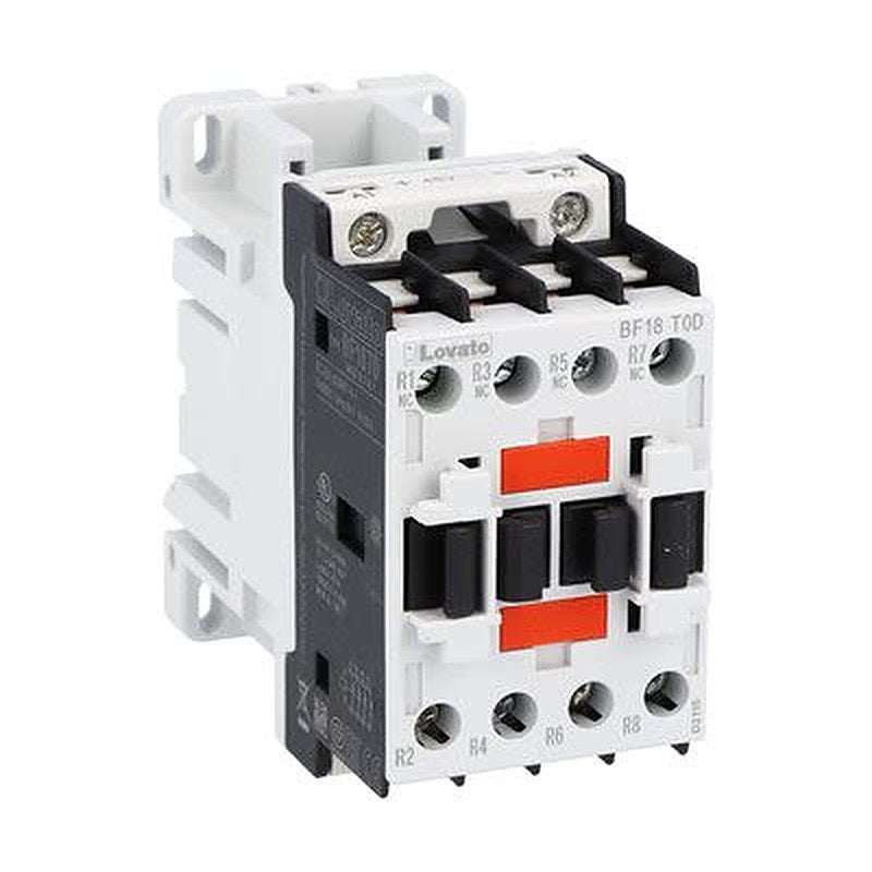 Lovato BF18 Contactor, 125V dc Coil, 4-Pole, 32 A, 36 kW, 4 NC, 690V