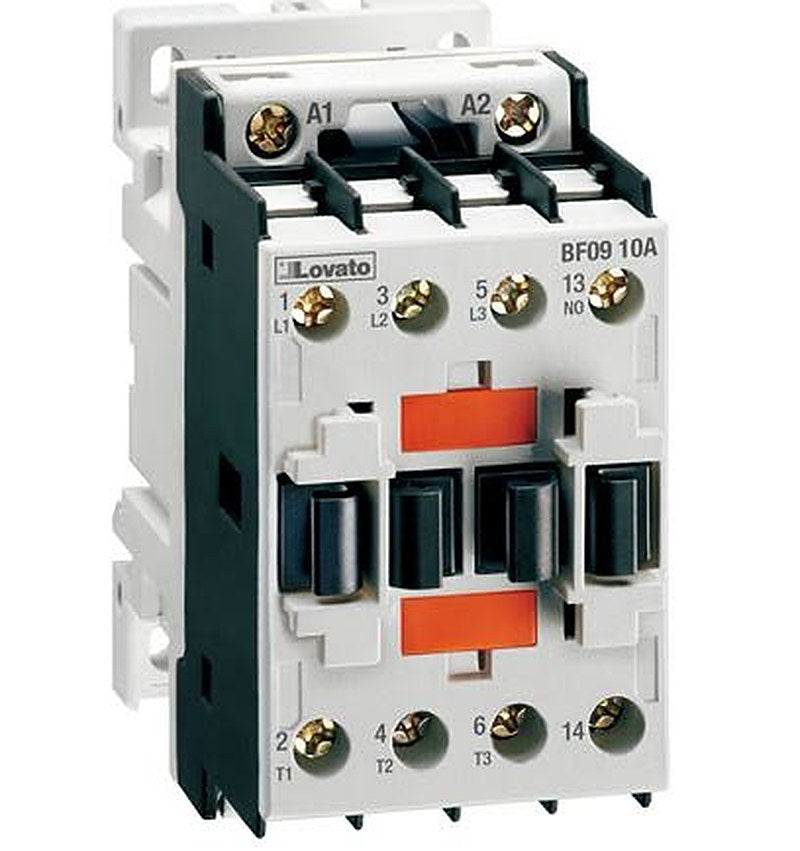 Lovato Contactor, 400V ac Coil, 3-Pole, 25 A, 11 kW 110V, 1 NC
