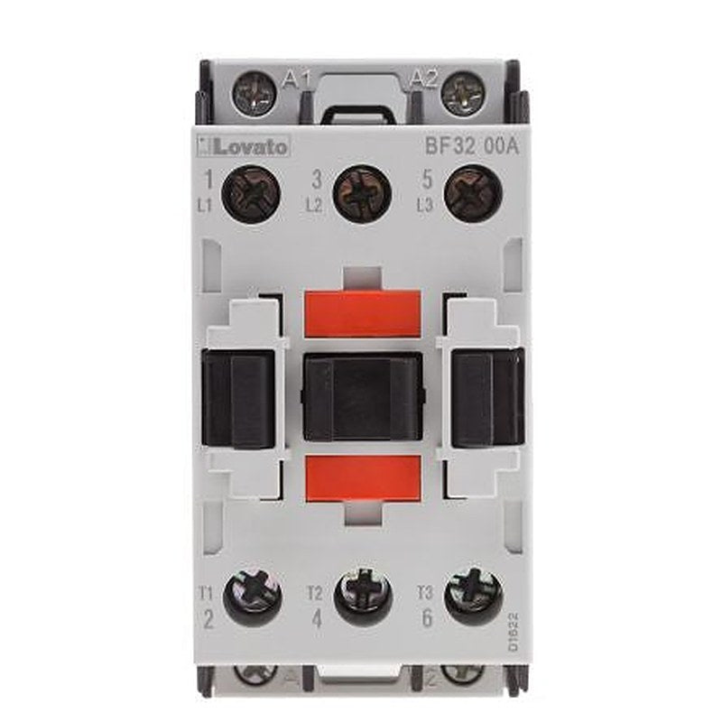 Lovato BF Contactor, 230V ac Coil, 3-Pole, 32 A, 15 kW, 3 NO, 440V ac