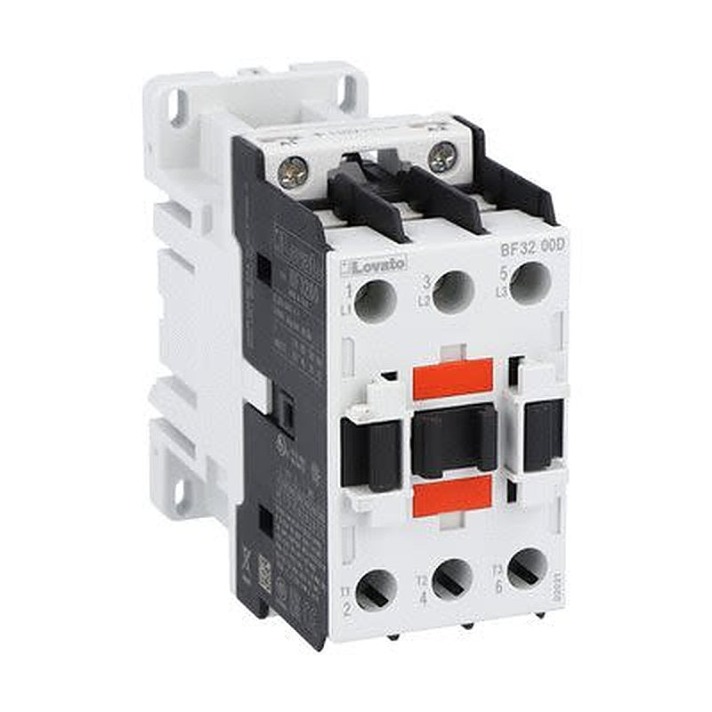 Lovato BF32 Contactor, 60V dc Coil, 3-Pole, 32 A, 22 kW, 690V