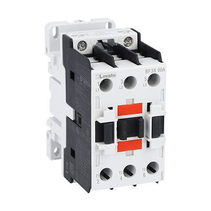 Lovato BF38 Contactor, 460V Coil, 3-Pole, 38 A, 22 kW, 690V