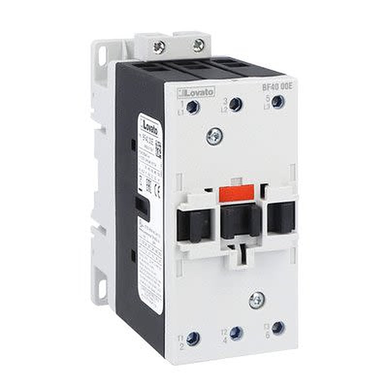 Lovato BF40 Contactor, 100V ac/dc, 250 V ac/dc Coil, 3-Pole, 22 kW, 3 NO, 440V