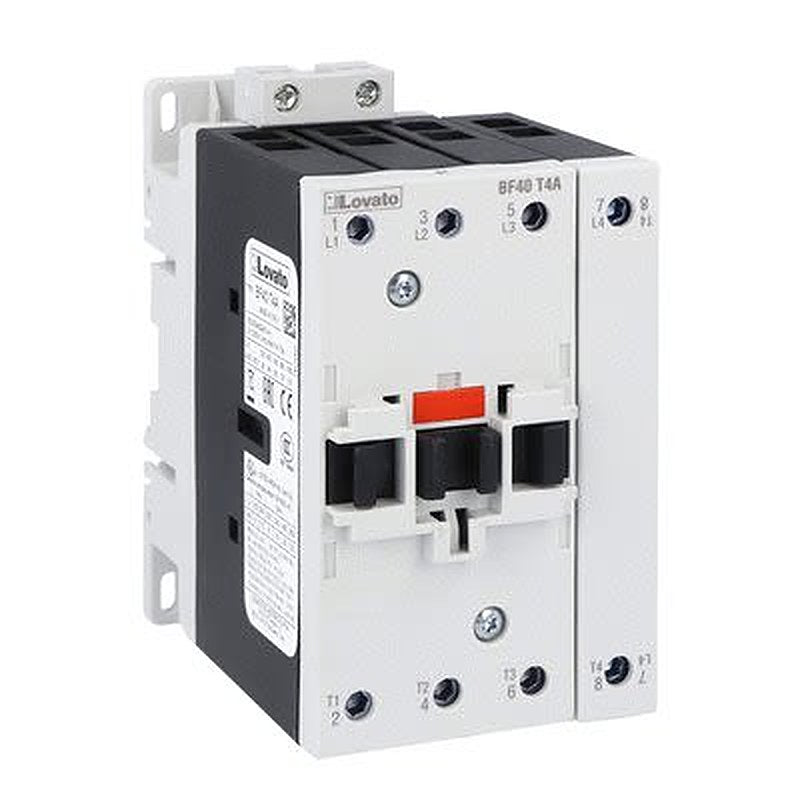Lovato BF40 Contactor, 110V ac Coil, 4-Pole, 70 A, 79 kW, 4 NO, 690V