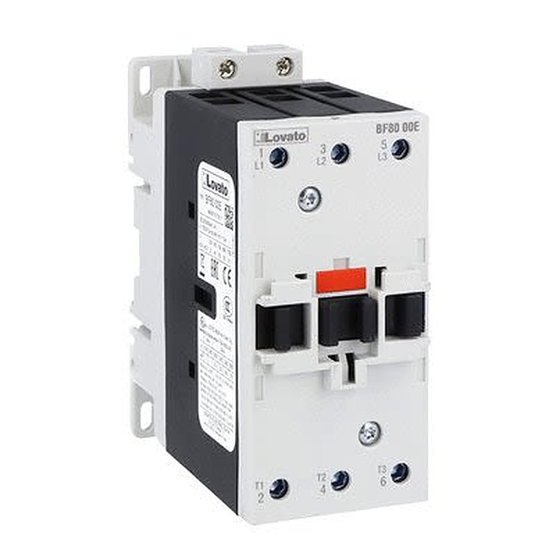 Lovato BF80 Contactor, 120V Coil, 3-Pole, 80 A, 120 kW, 690V