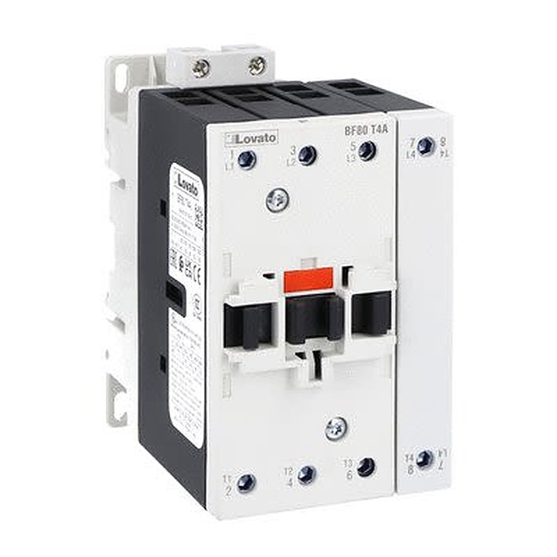 Lovato BF80 Contactor, 110V Coil, 4-Pole, 115 A, 120 kW, 690V