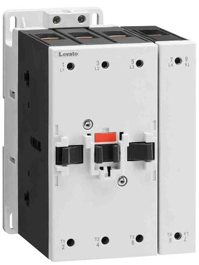 Lovato BF Contactor, 110V ac Coil, 4-Pole, 95 A, 55 kW 110V ac, 4 NO, 690V