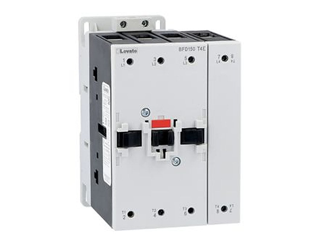 Lovato BFD150 Contactor, 100V ac/dc, 250 V ac/dc Coil, 4-Pole, 100 A, 4 NO, 1kV