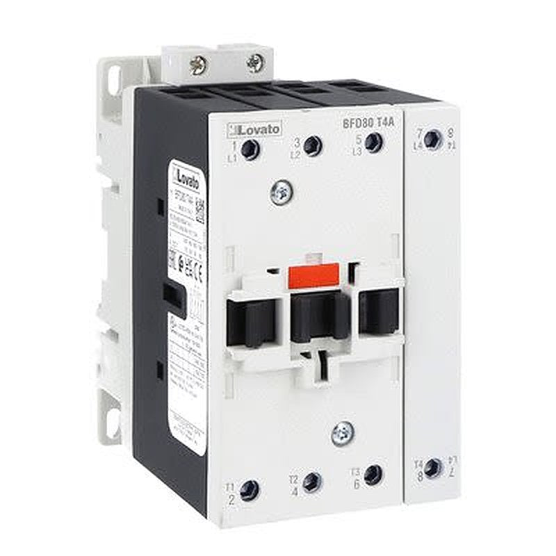 Lovato BFD80 Contactor, 230V Coil, 4-Pole, 80 A, 690V