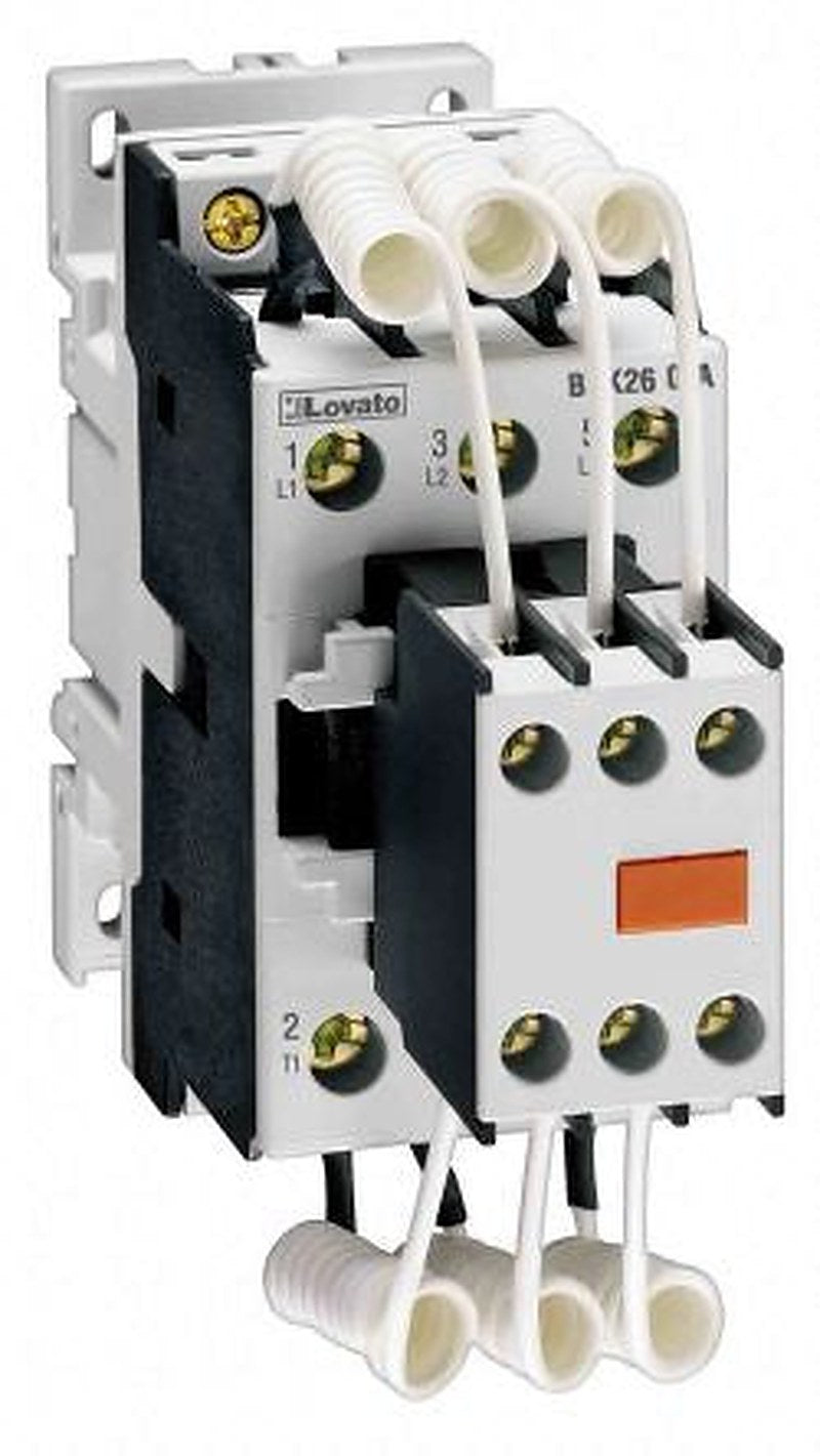 Lovato BFK Contactor, 400V ac Coil, 3-Pole, 36 A, 3 NO, 690V ac