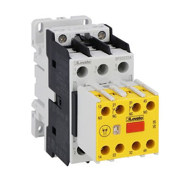 Lovato BFS Contactor, 110V Coil, 3-Pole, 32 A, 16 kW, 690V