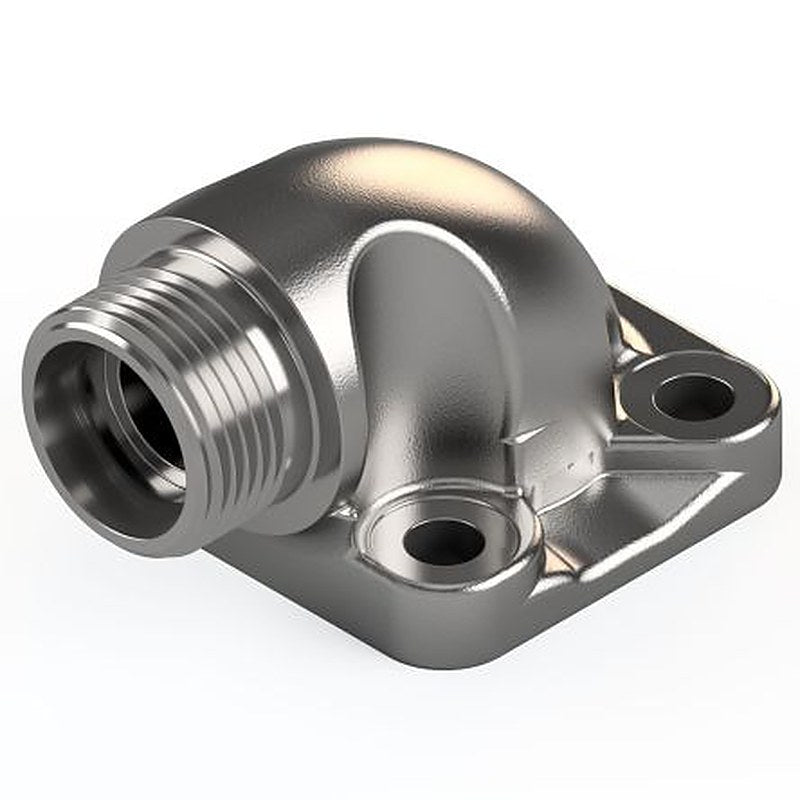 Parker BFW22L/LK40OMDCF Hydraulic Fitting, 90 °, 0.75 in Hose ID
