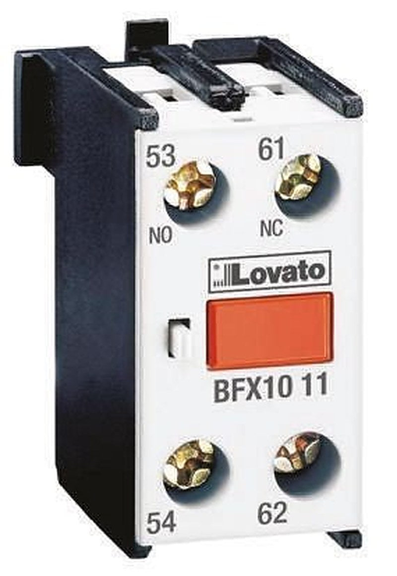 Lovato Auxiliary Contact Block, 11 Contact, 3 NO/1 NC, BG, DIN Rail, 10 A, 690V, BFX1031