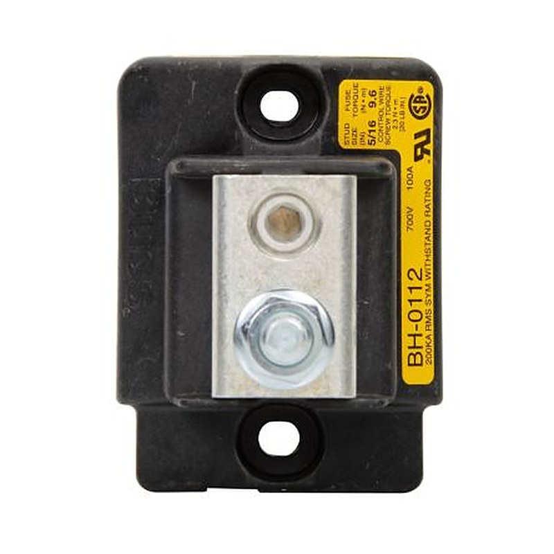 Eaton 100A 0.001 x 0.001 in Fuse Block, 0V, 700 V